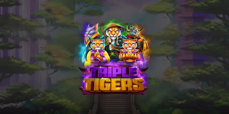 Triple Tigers by RTG Slots, available for your casino platform