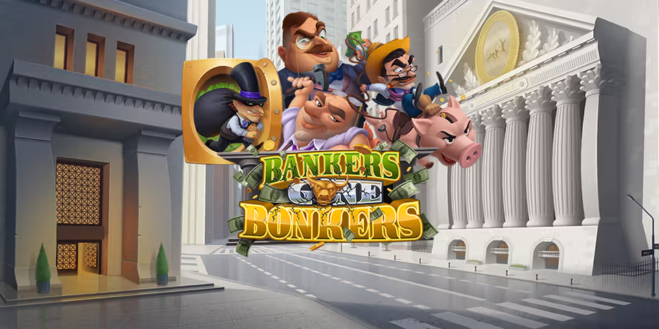 Bankers Gone Bonkers by Rival Powered, available for your casino platform