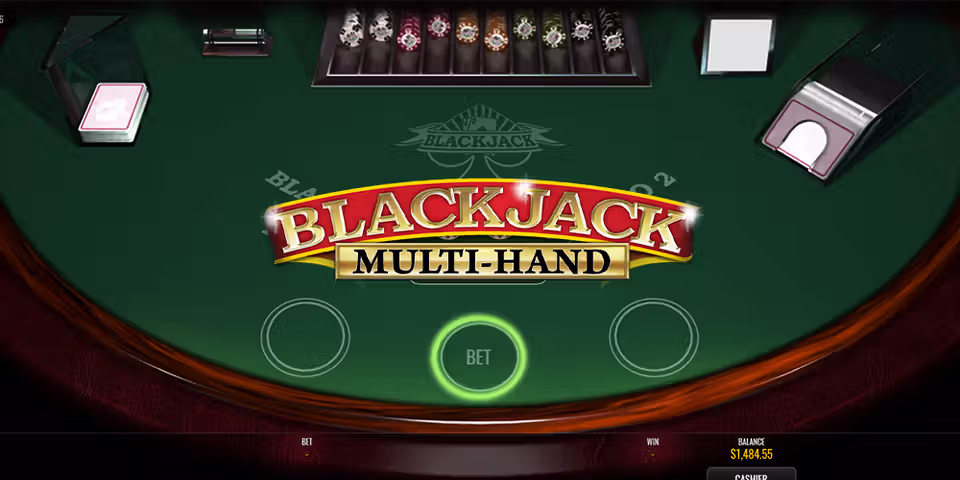 Blackjack (Multi-Hand) by Rival Powered, available for your casino platform