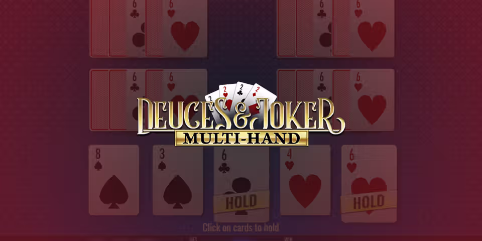 Deuces and Joker (Multi-Hand) by Rival Powered, available for your casino platform