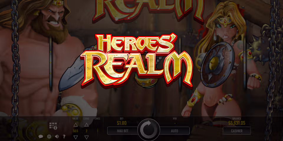 Heroes’ Realm by Rival Powered, available for your casino platform