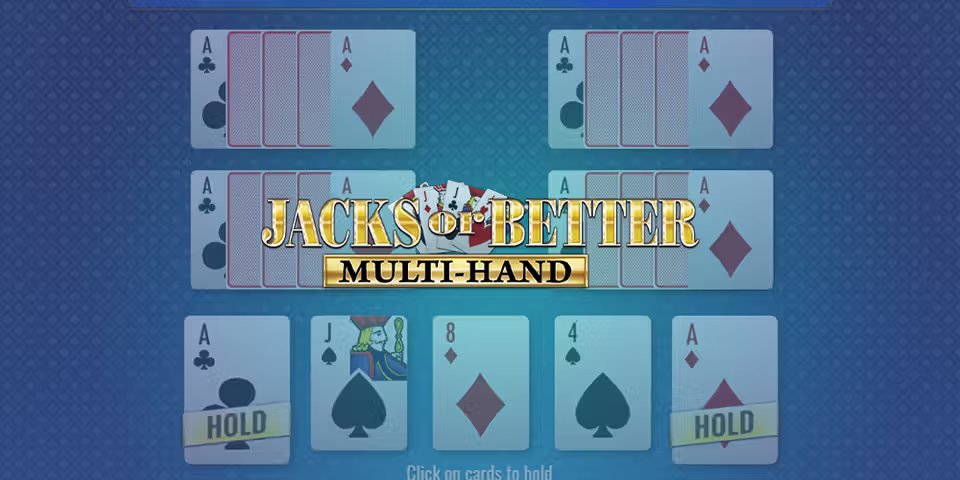 Jacks or Better (Multi-Hand) by Rival Powered, available for your casino platform