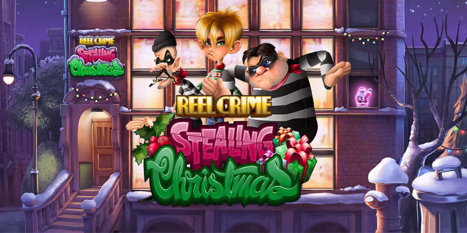 Reel Crime: Stealing Christmas by Rival Powered, available for your casino platform