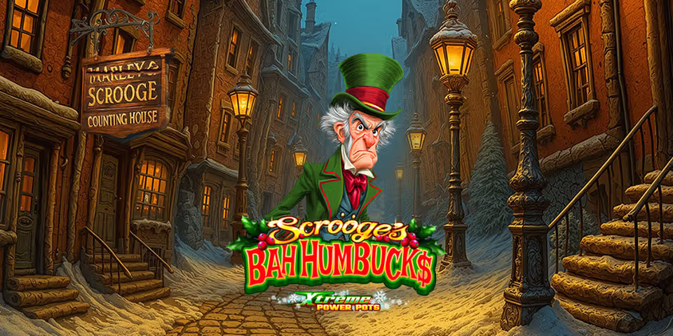 Scrooge’s Bah Humbucks by Rival Powered, available to add to your casino platform