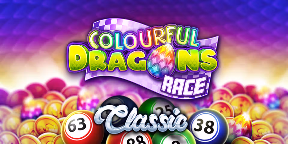 Colourful Dragons Race Classic casino game by S4 Gaming