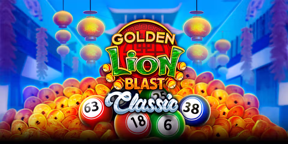 Golden Lion Blast Classic by S4 Gaming, available for your casino platform