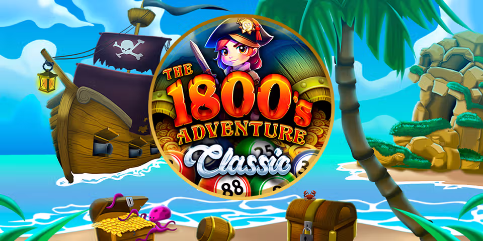 The 1800's Adventure Classic by S4 Gaming, available for your casino platform