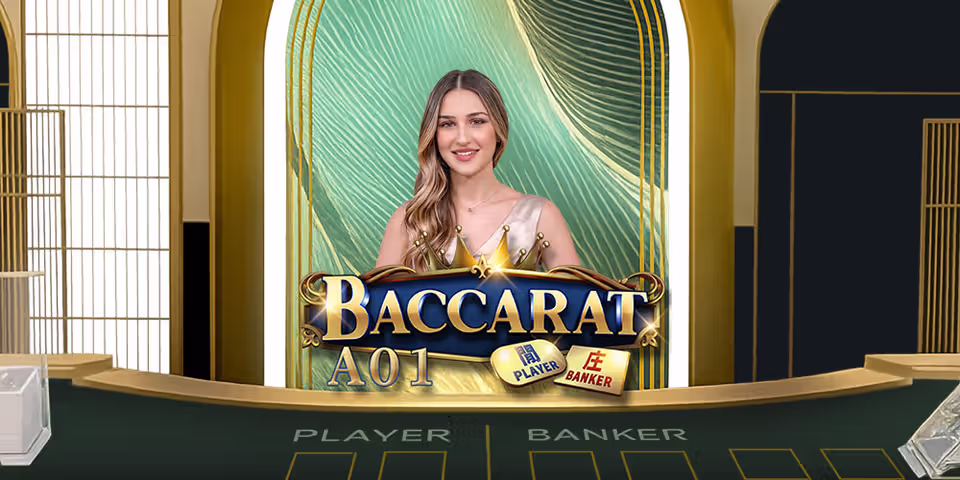 Baccarat A01 by SA Gaming, available to add to your casino platform