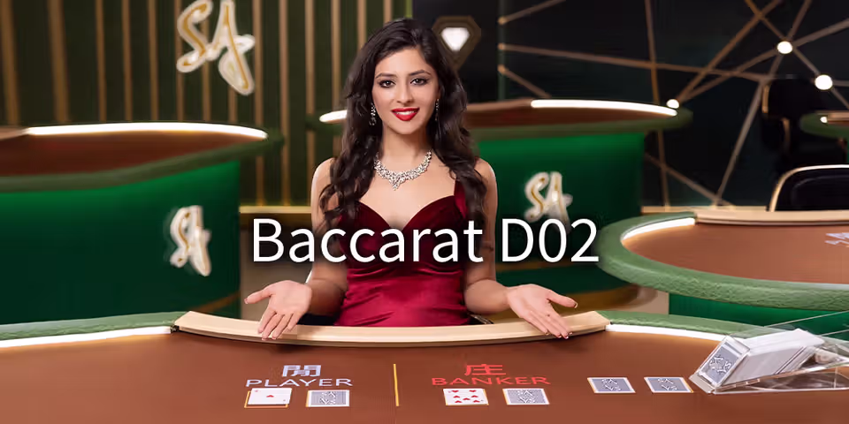 Baccarat D02 by SA Gaming, available for your casino platform