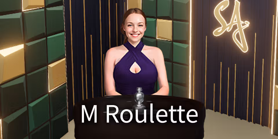 M Roulette by SA Gaming, available to add to your casino platform