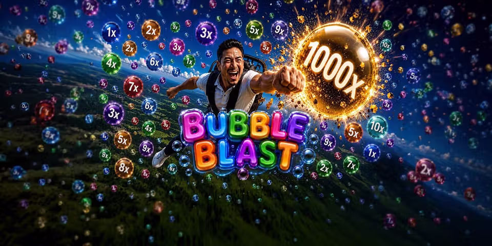 Bubble Blast by Sentient, available for your casino platform