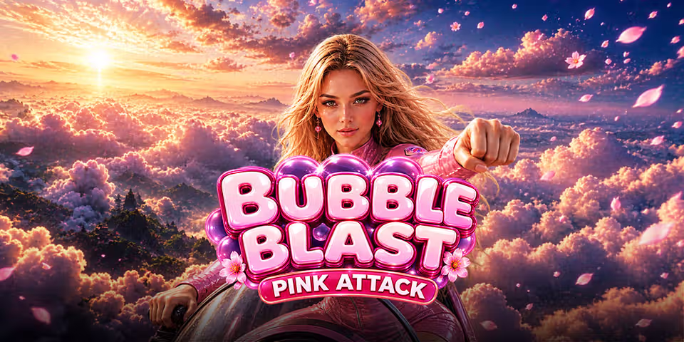 Bubble Blast: Pink Attack by Sentient, available for your casino platform