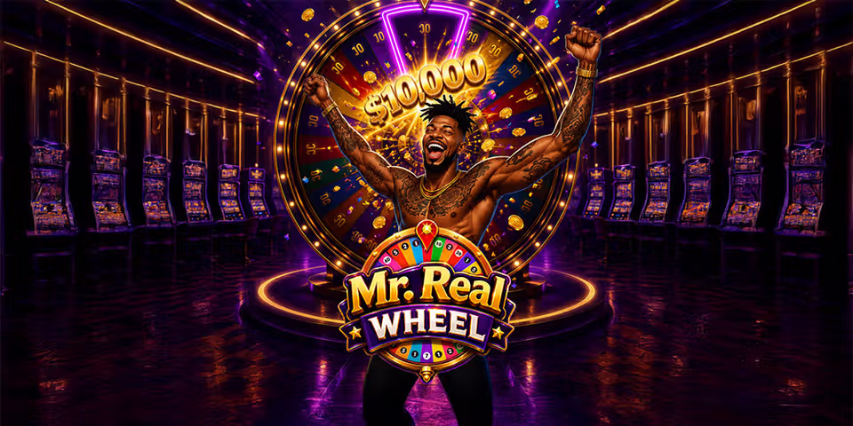 Mr Real Wheel by Shacks Evolution, available for your casino platform
