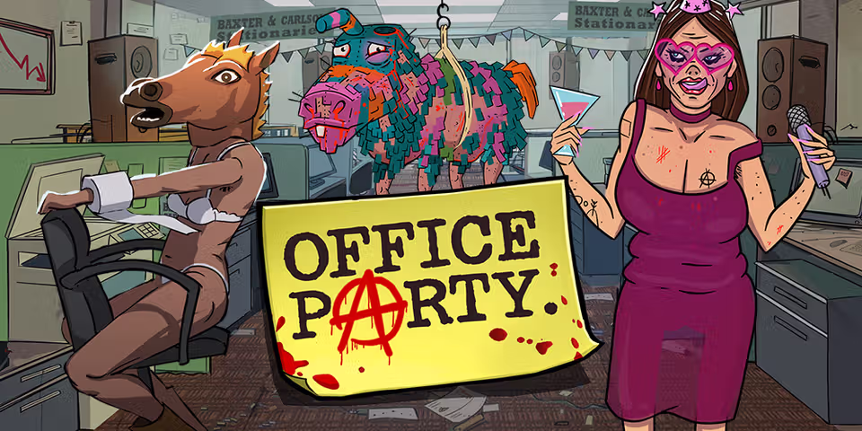 Office Party by Shady Lady, available for your casino platform