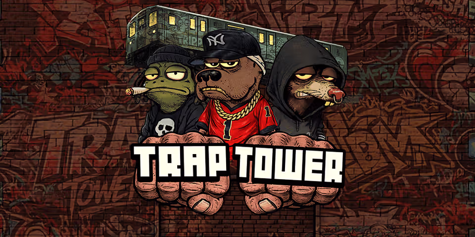 Trap Tower by Shady Lady, available for your casino platform