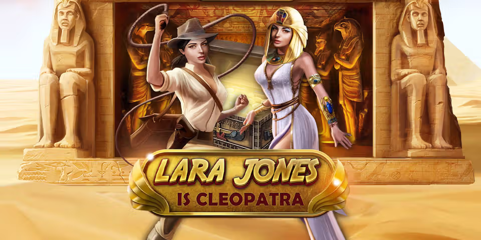 Lara Jones is Cleopatra by Spearhead, available for your casino platform