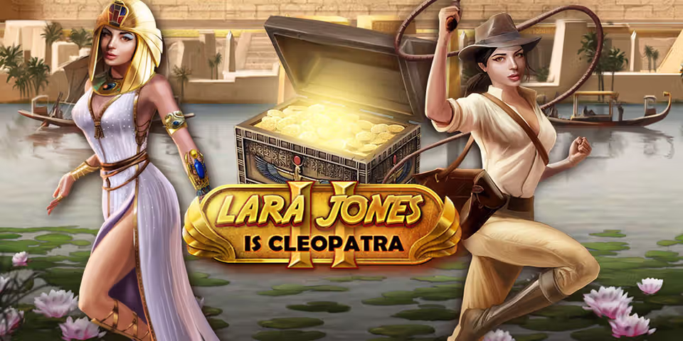 Lara Jones is Cleopatra II by Spearhead, available for your casino platform