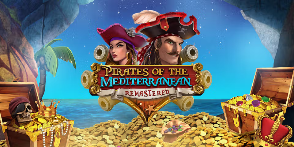 Pirates of the Mediterranean Remastered by Spearhead, available for your casino platform