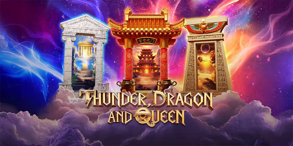 Thunder, Dragon and Queen by Slotmart, available for your casino platform