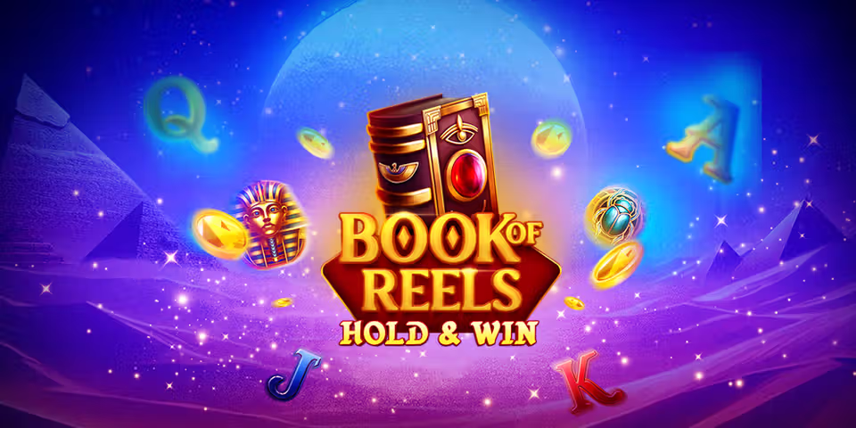 Book of Reels Hold & Win by Slotopia, available for your casino platform