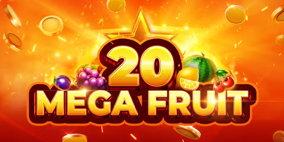 Mega Fruit 20 by Slotopia, available for your casino platform