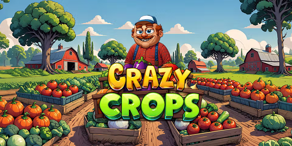Crazy Crops by Slotmill, available for your casino platform