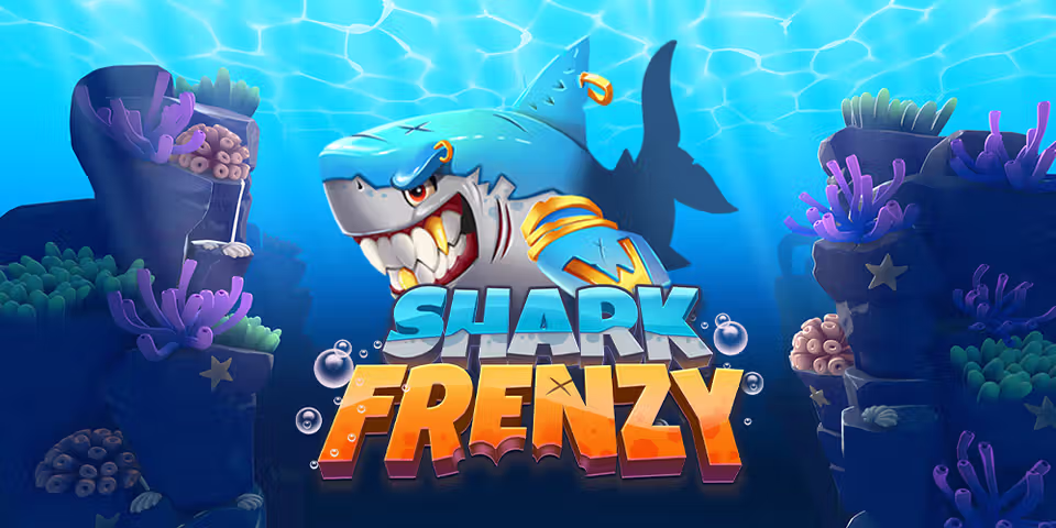 Shark Frenzy by Slotmill, available for your casino platform