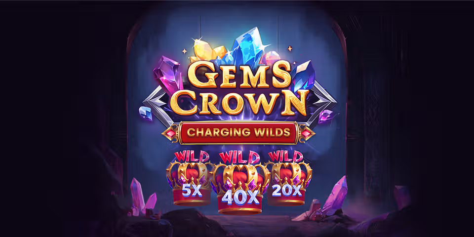 Gems Crown: Charging Wilds by Smartsoft, available for your casino platform