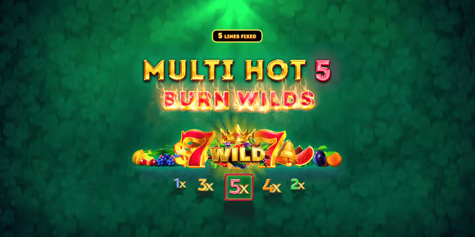 Multi Hot 5 Burn Wilds by Smartsoft, available for your casino platform