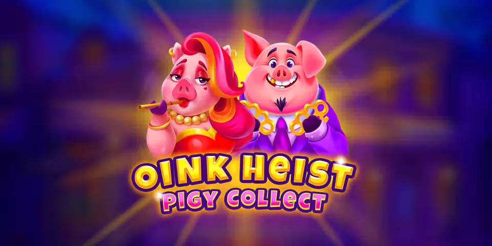 Oink Heist: Pigy Collect by Spribe, available for your casino platform