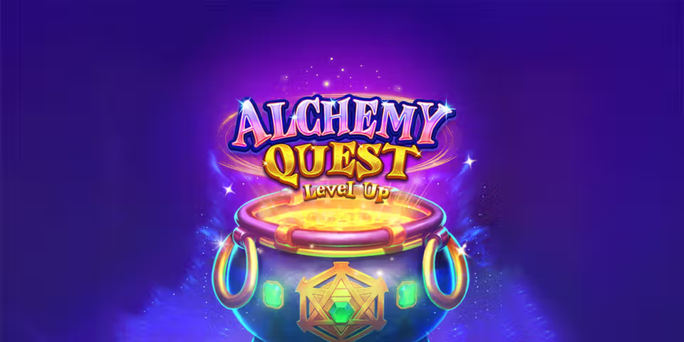 Alchemy Quest Level Up by Spade Gaming, available for your casino platform
