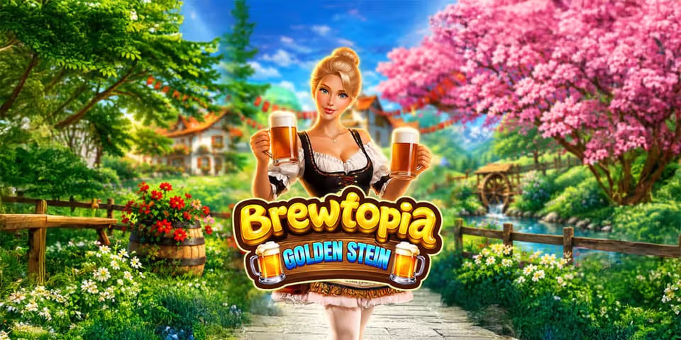 Brewtopia: Golden Stein by Spin Joy Games, available for your casino platform