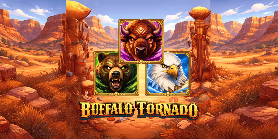 Buffalo Tornado by Spin Joy Games, available for your casino platform