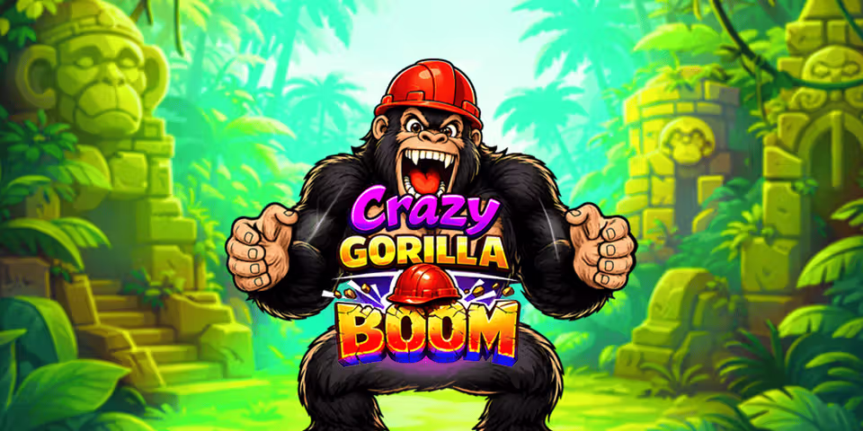 Crazy Gorilla Boom by Spin Joy Games, available for your casino platform