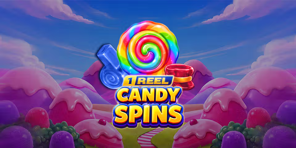 1 Reel - Candy Spins casino game by Spinomenal
