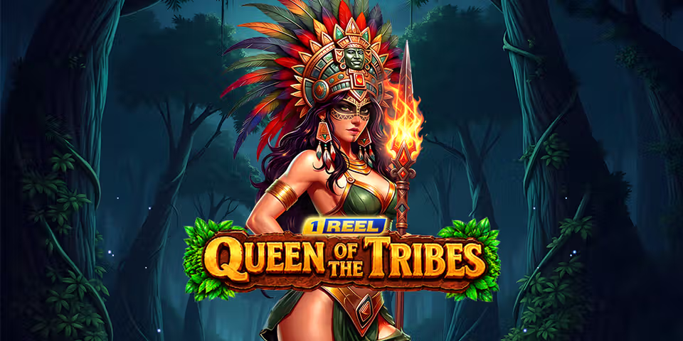 1 Reel - Queen Of The Tribes casino game by Spinomenal