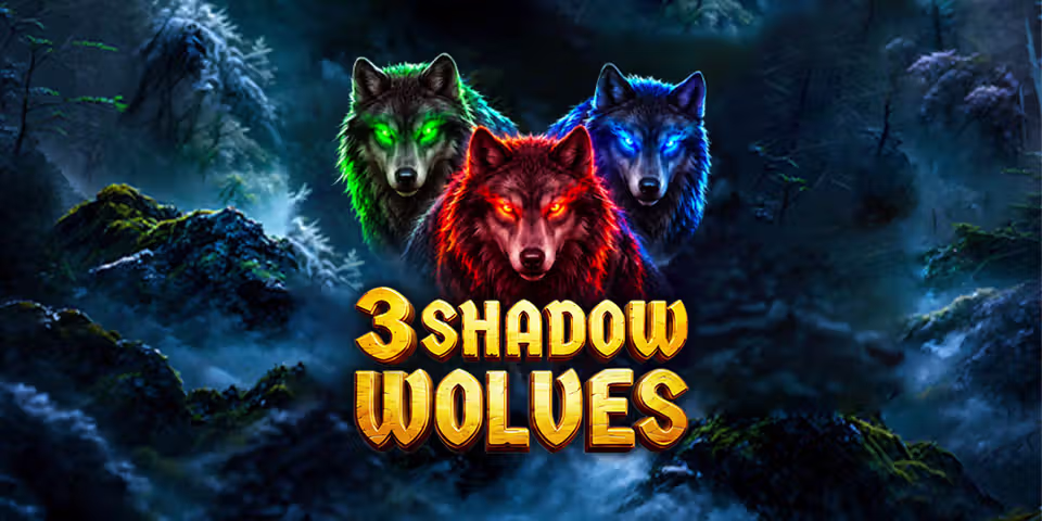3 Shadow Wolves by Spinomenal, available for your casino platform