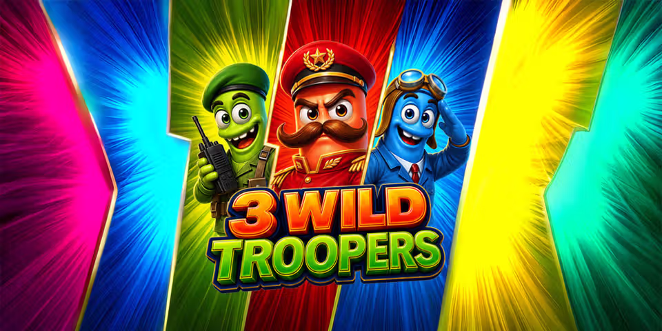 3 Wild Troopers by Spinomenal, available for your casino platform