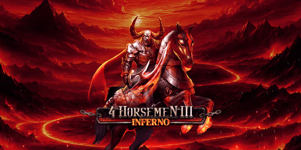 4 Horsemen III - Inferno by Spinomenal, available for your casino platform