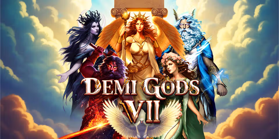Demi Gods VII by Spinomenal, available for your casino platform