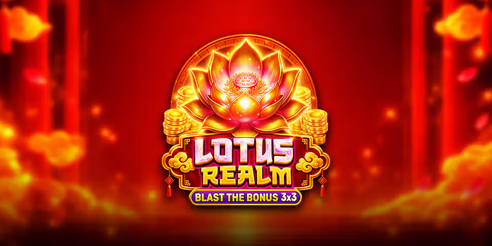 Lotus Realm - Blast The Bonus 3x3 by Spinomenal, available for your casino platform