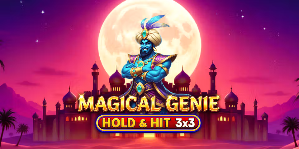 Magical Genie - Hold & Hit 3x3 by Spinomenal, available for your casino platform
