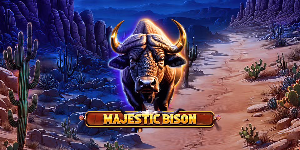 Majestic Bison by Spinomenal, available for your casino platform
