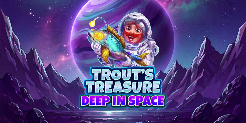 Trout's Treasure - Deep In Space by Spinomenal, available for your casino platform