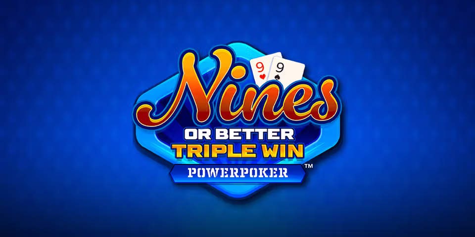 Nines or Better Triple Win Powerpoker™ by Speedy Tomatoes, available for your casino platform