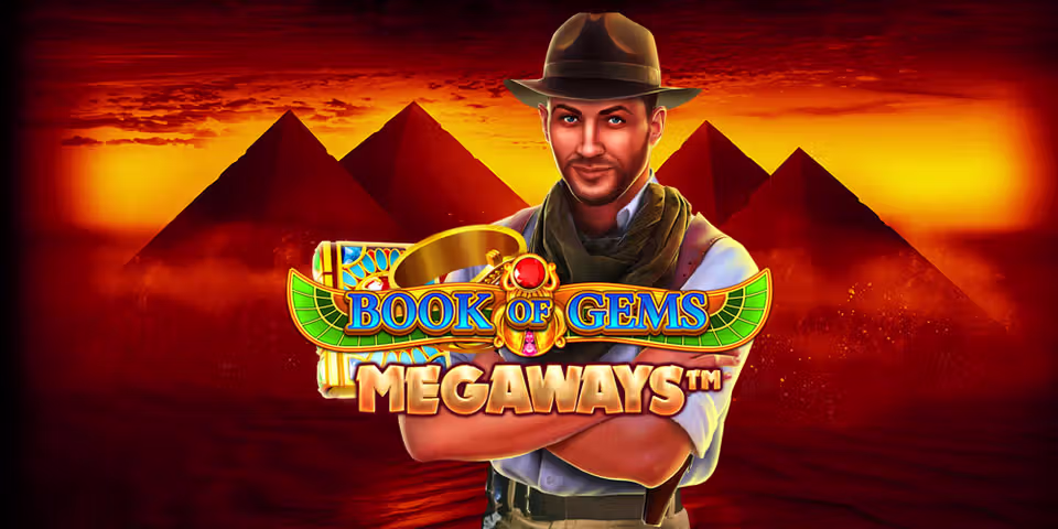 Book of Gems Megaways by Skywind Casino, available for your casino platform