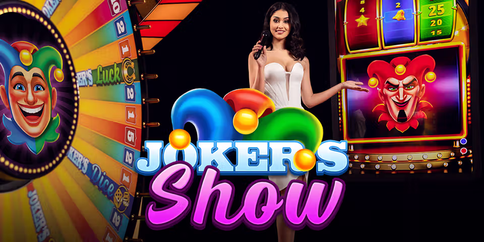 Joker’s Show by Skywind Live, available for your casino platform