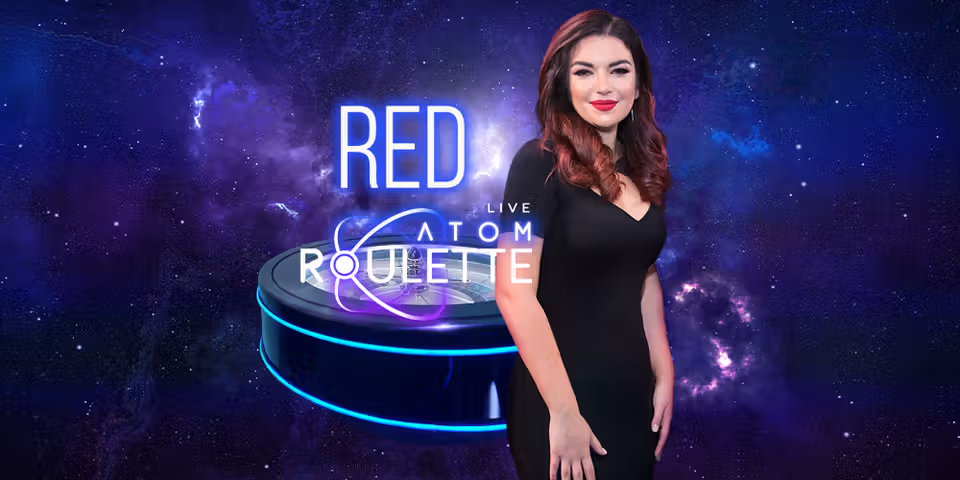 Red Atom Roulette by Skywind Live, available for your casino platform