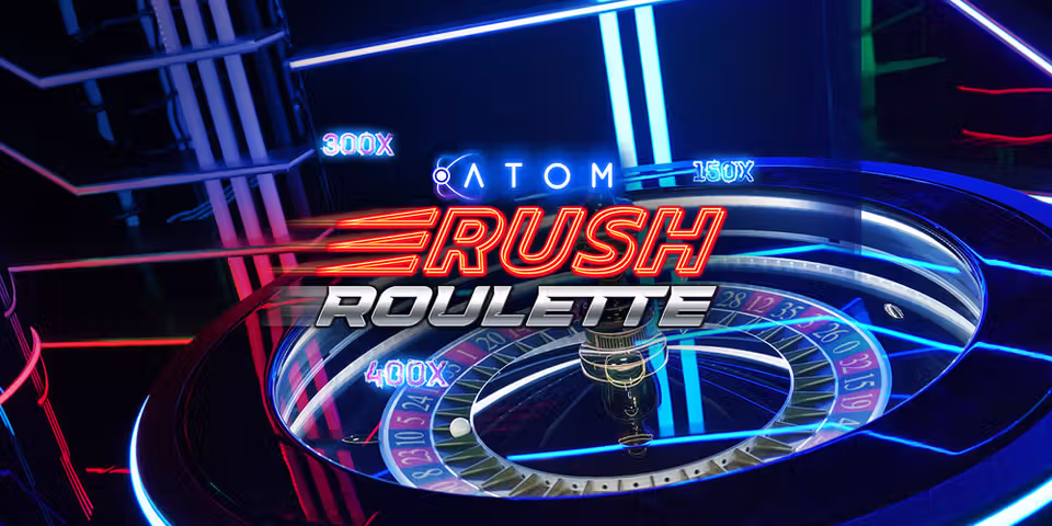 Rush Atom Roulette by Skywind Live, available for your casino platform