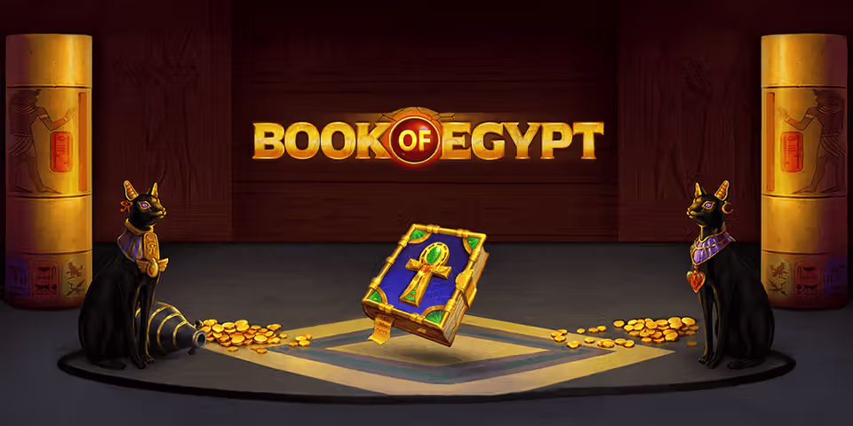 Book of Egypt by Thunderspin, available for your casino platform